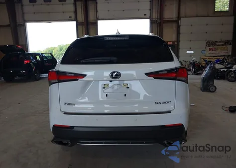 2021 Lexus Nx 300 F Sport из США, поврежденный, VIN JTJSARDZXM5020779